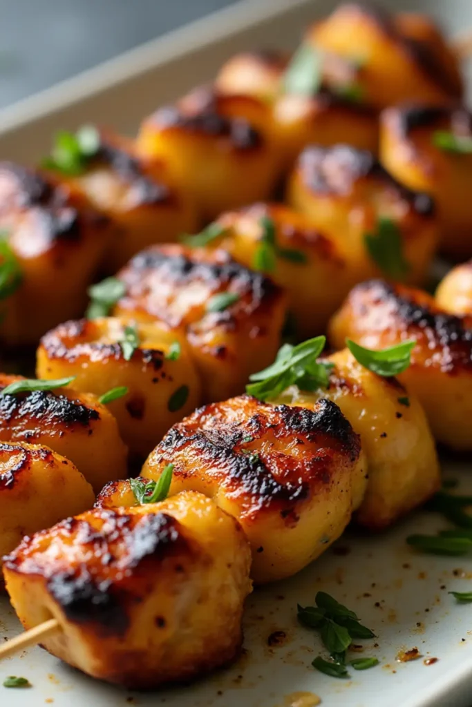 brochette poulet mariné 1