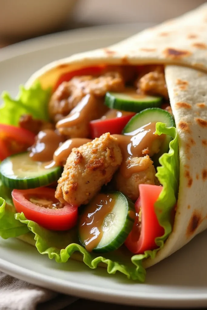 chawarma poulet recette