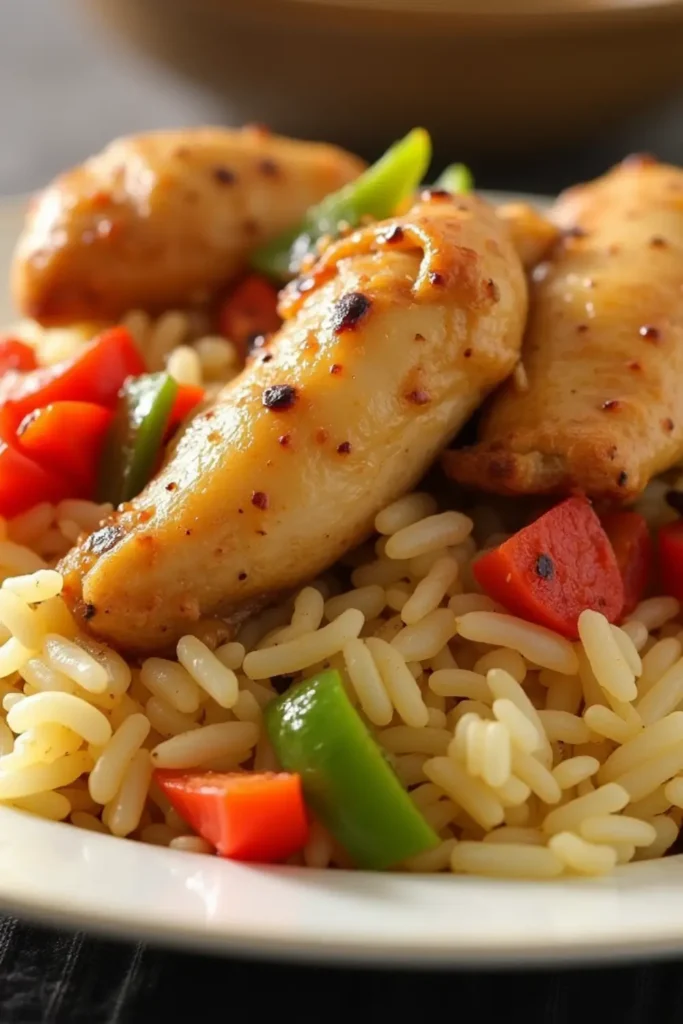 riz au poulet recette