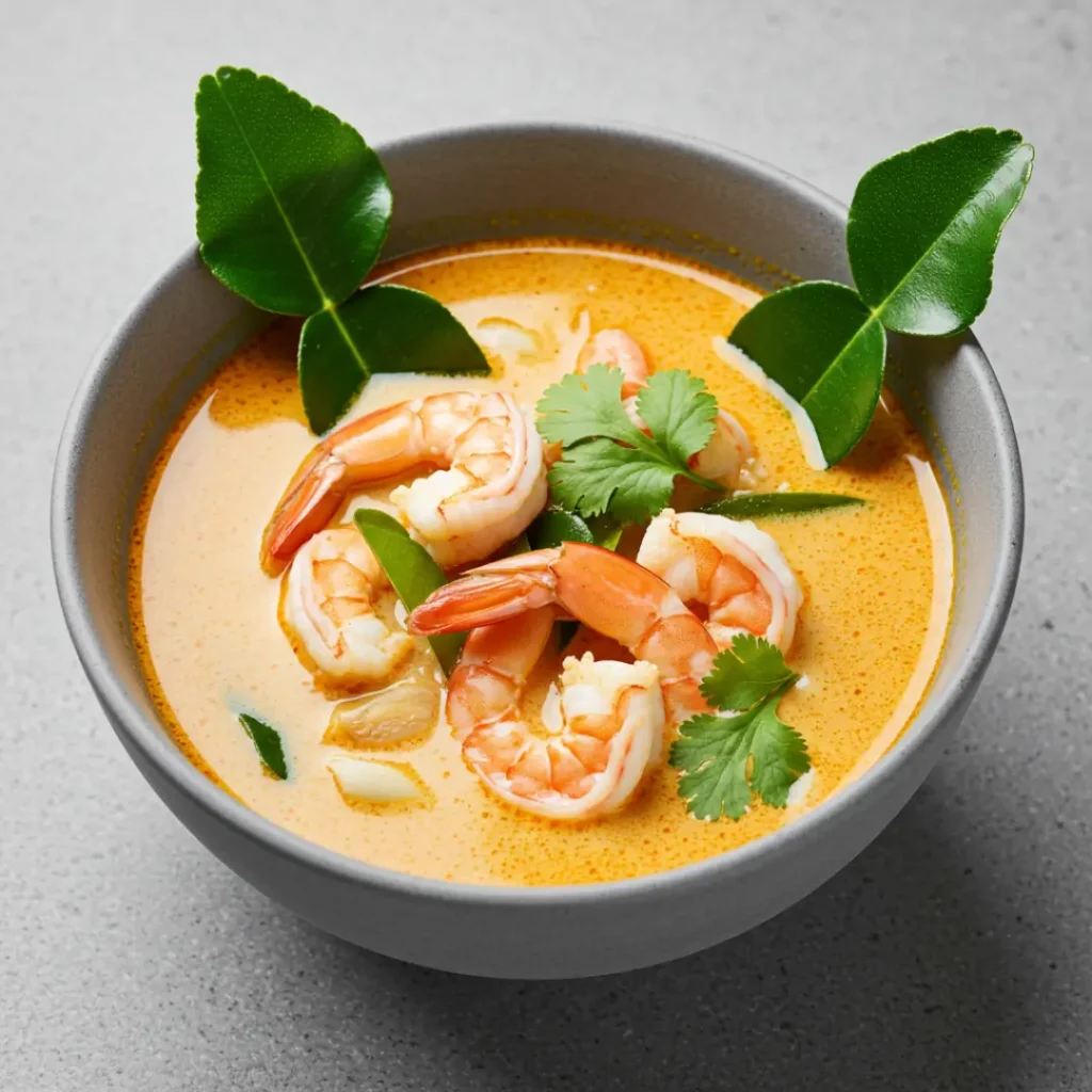 soupe thai crevettes recette