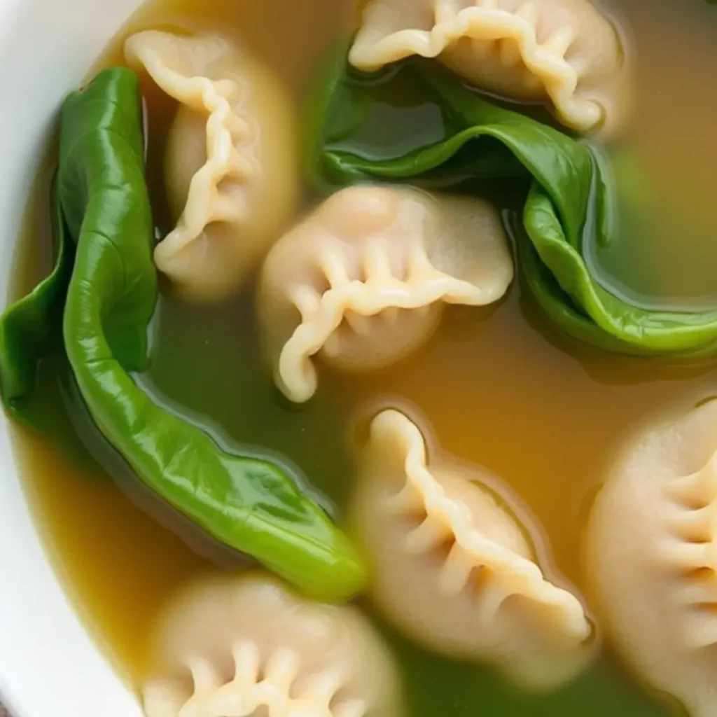 Facil soupe won ton recette