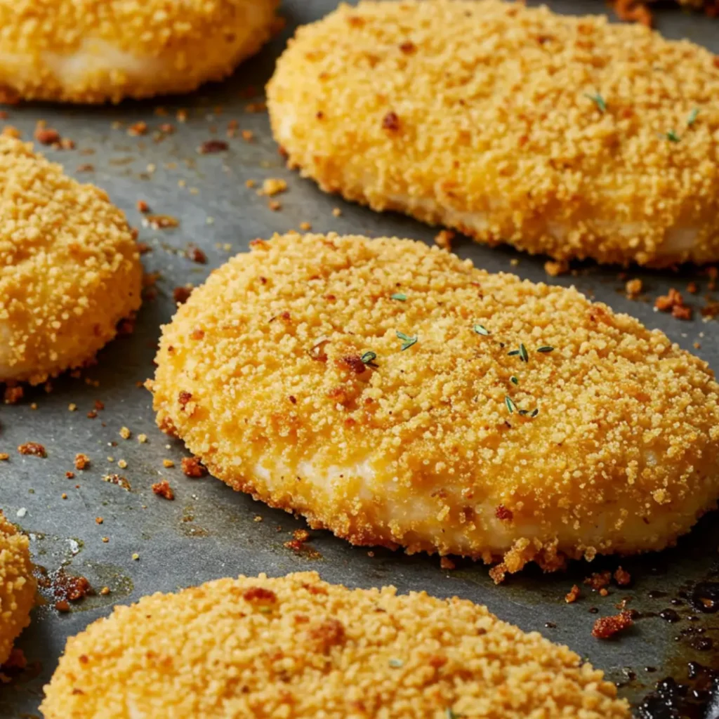 escalope de poulet au four recette