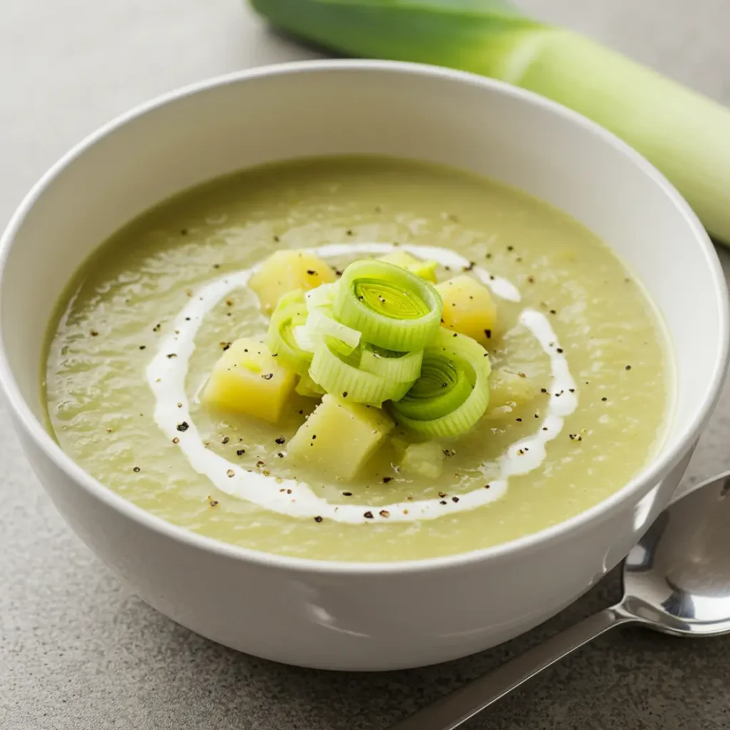facil soupe de poireaux recette