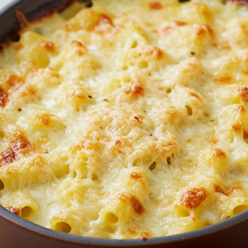 gratin de pates fromage recette