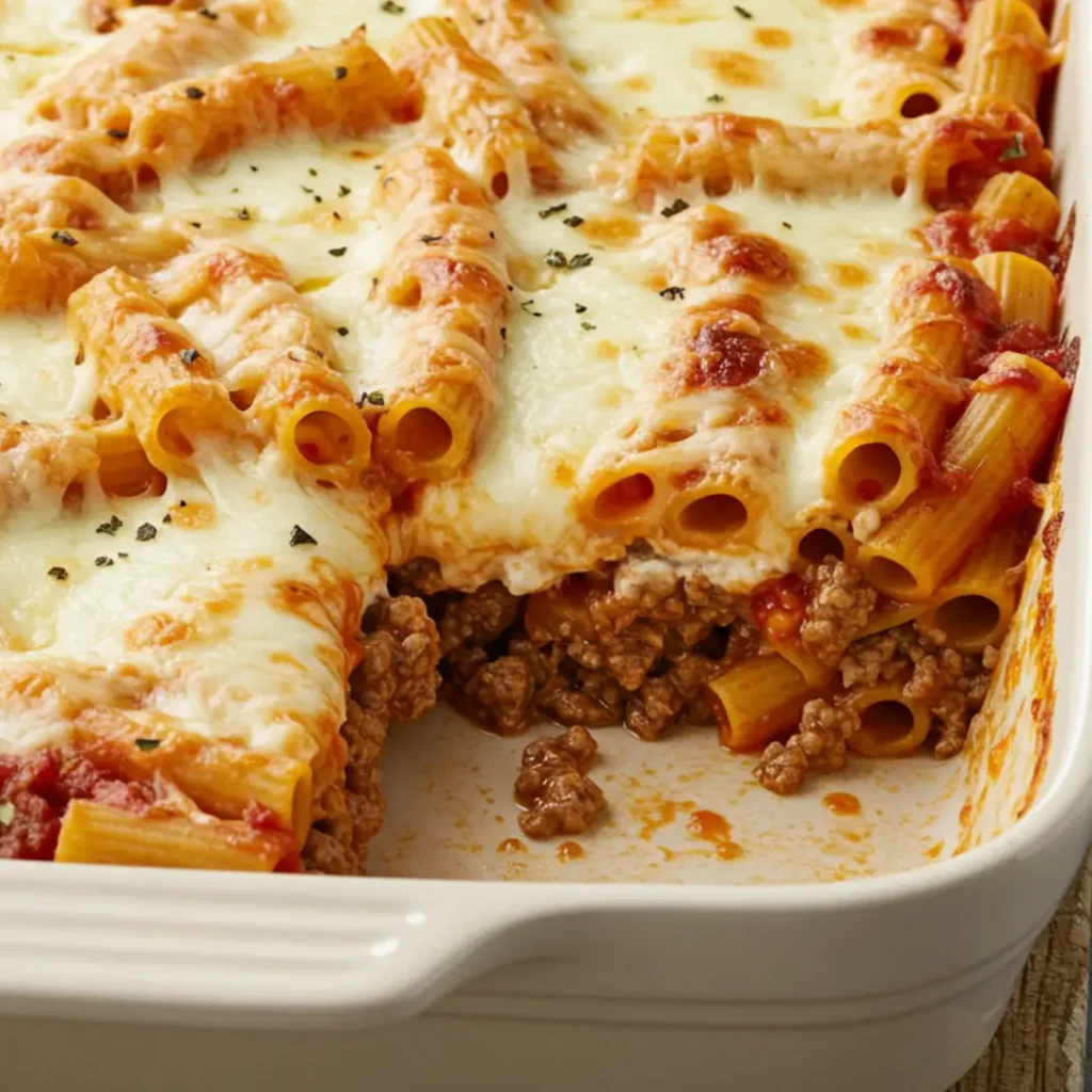 gratin de pates viande hachee recette