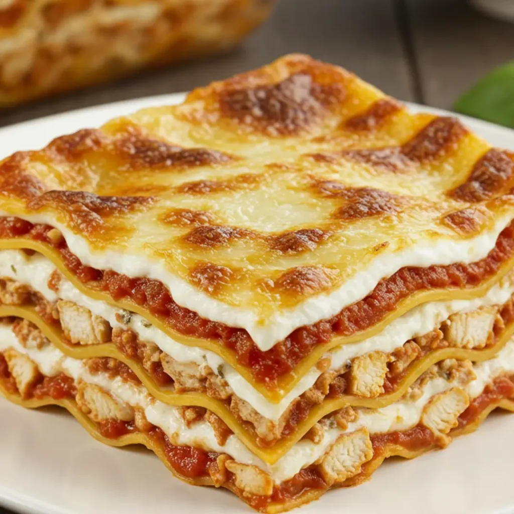 lasagne au poulet recette