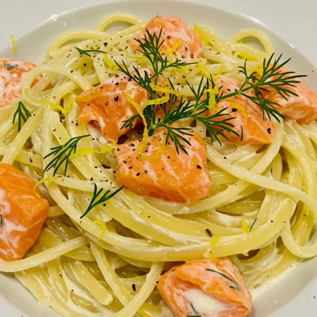 pates au saumon frais recette