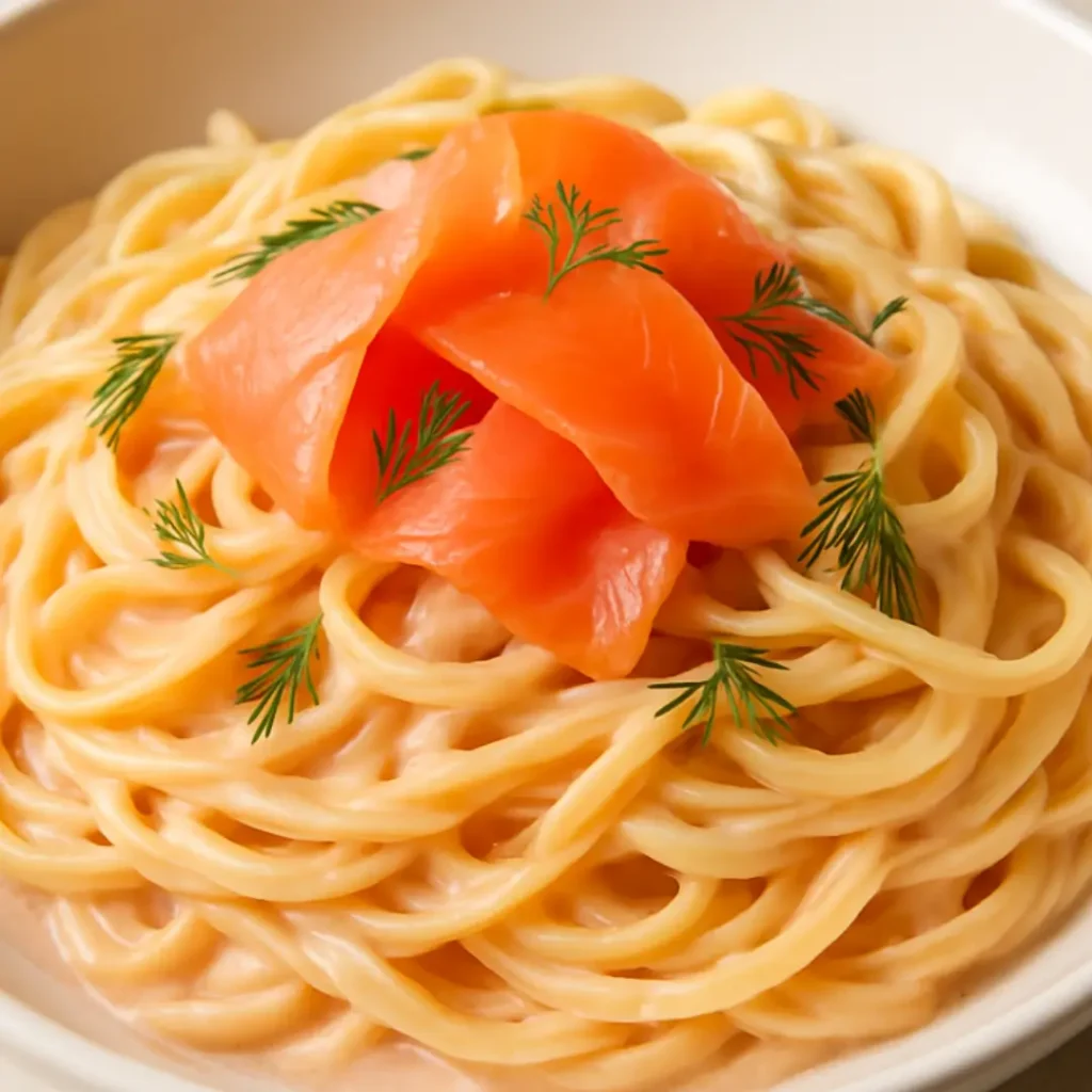 pates au saumon fume recette