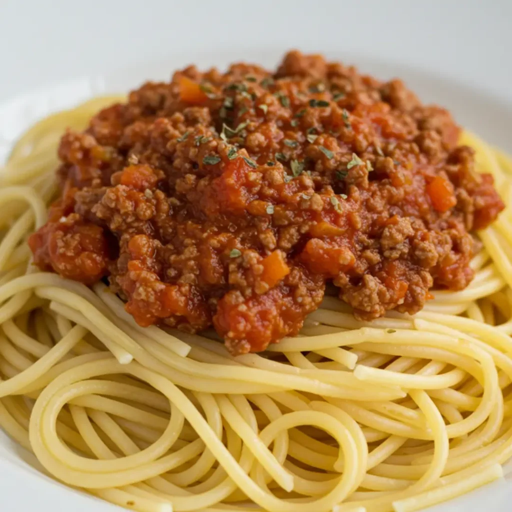 pates bolognaise maison recette