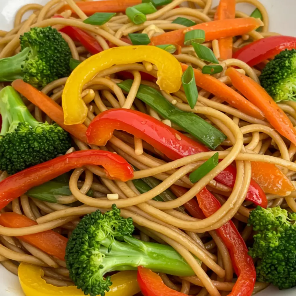 pates chinoises legumes recette