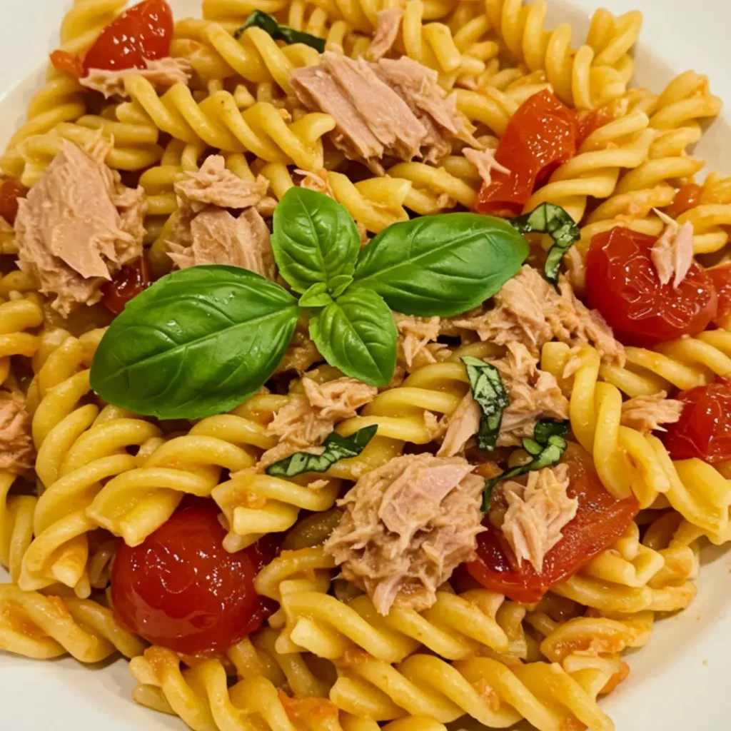 pâtes thon recette