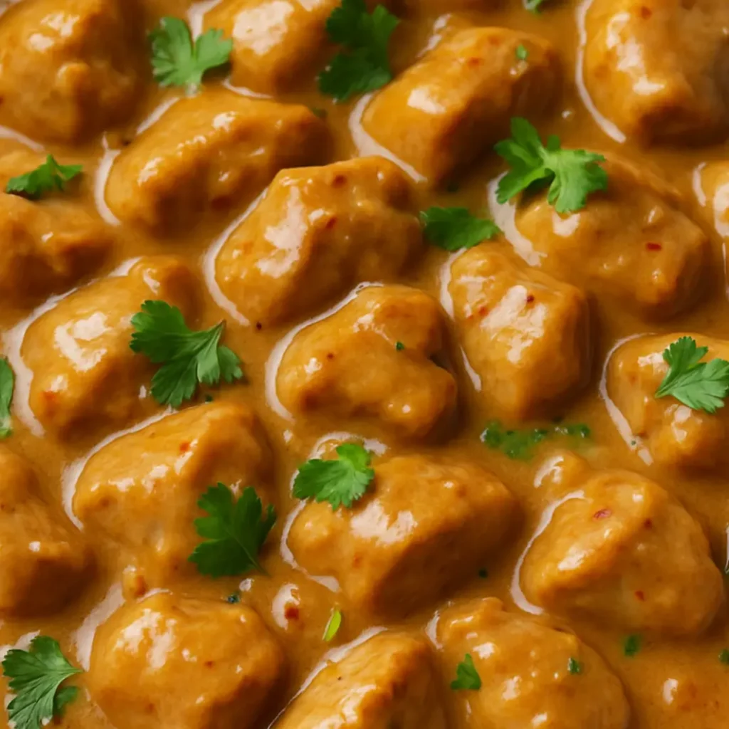 poulet beurre de cacahuete recette