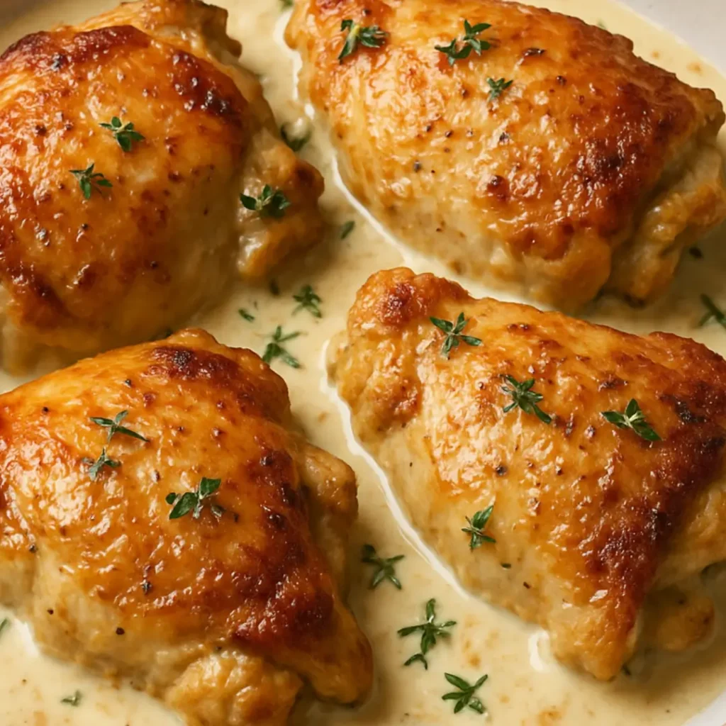 poulet cremeux recette