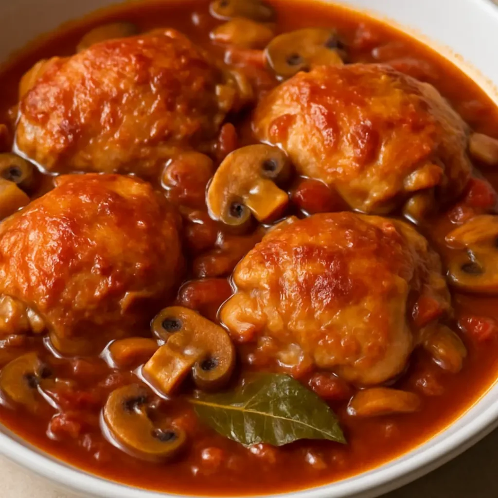 poulet marengo recette
