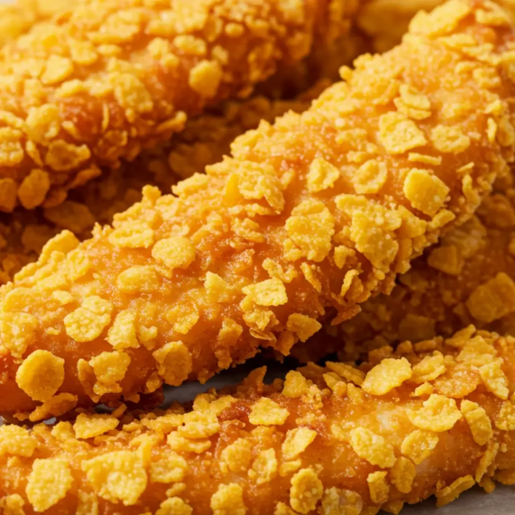 poulet pané corn flakes recette