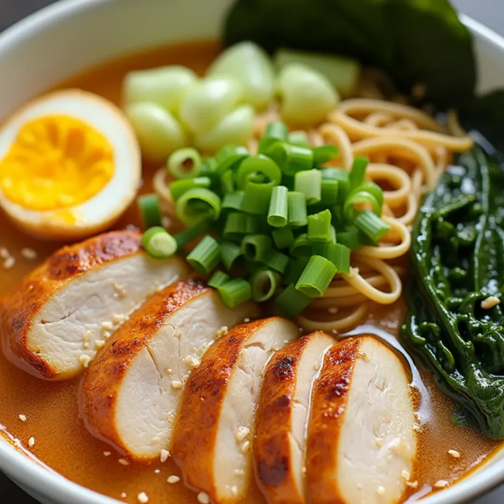 ramen poulet recette
