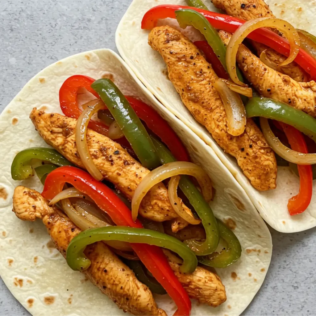 recette fajitas poulet recette