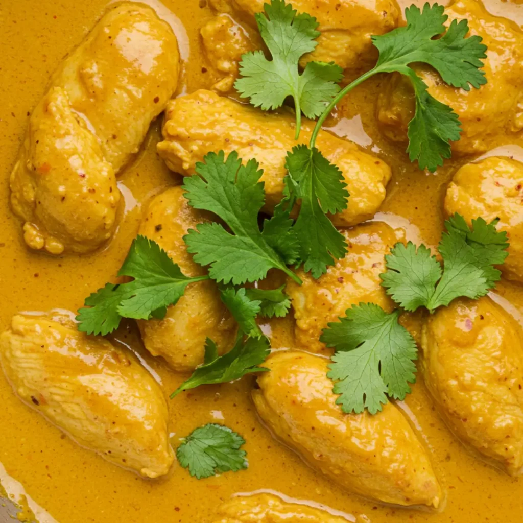 recette poulet curry recette