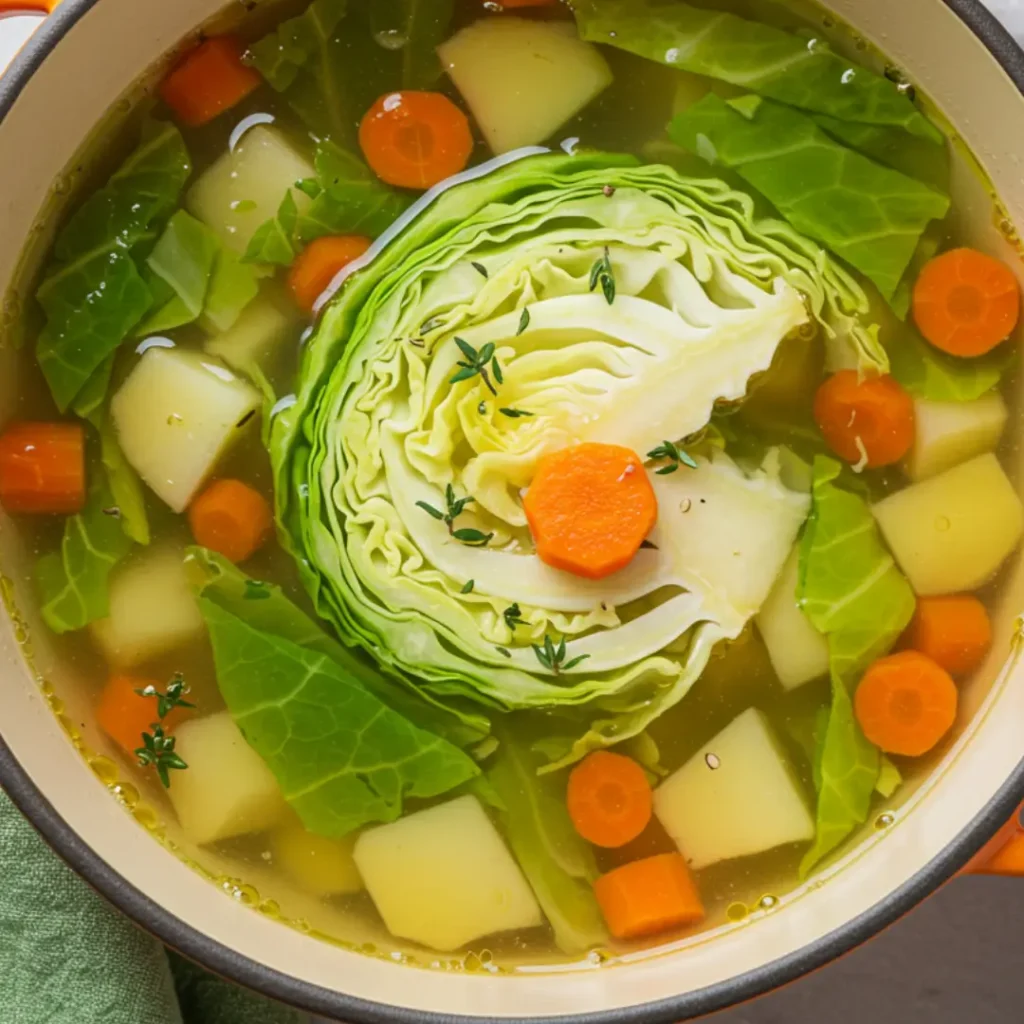 soupe au chou vert recette