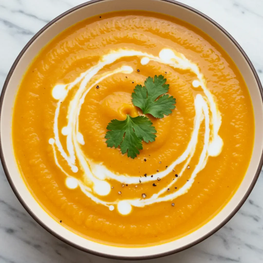 soupe carotte lait de coco recette