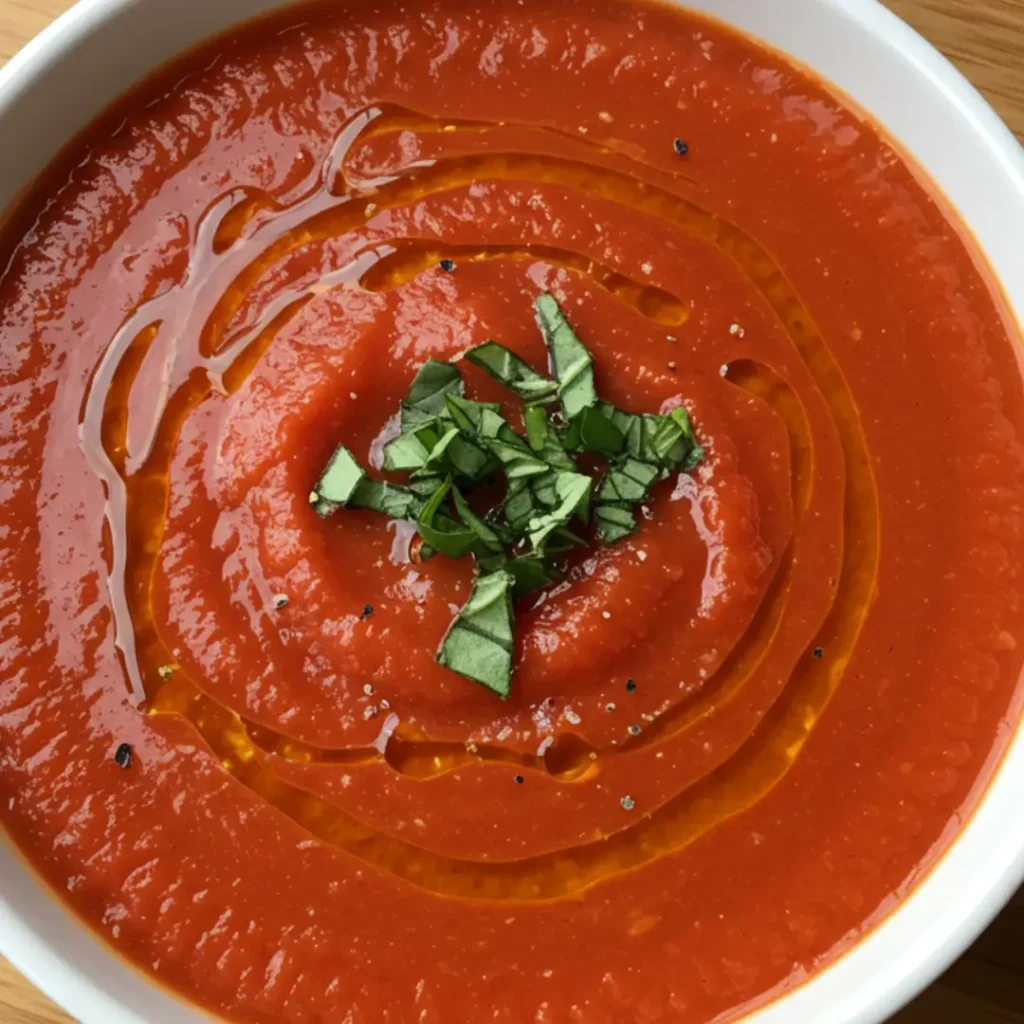 soupe de tomates maison recette