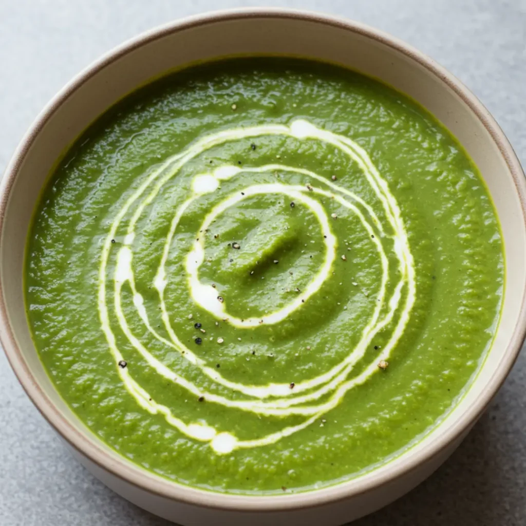 soupe epinard recette