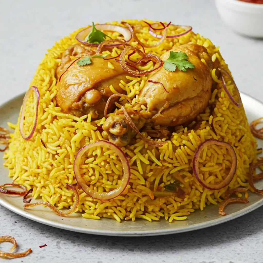 biryani de poulet recipe