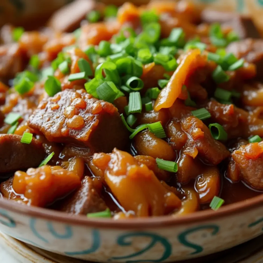 boeuf aux oignons chinois 2