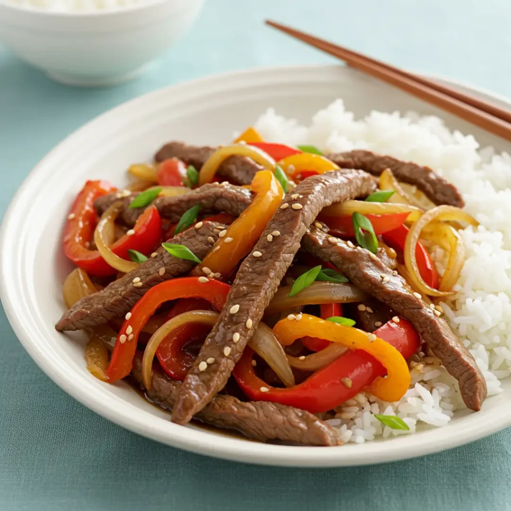 boeuf sauté asiatique
