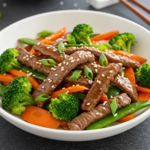 bœuf teriyaki