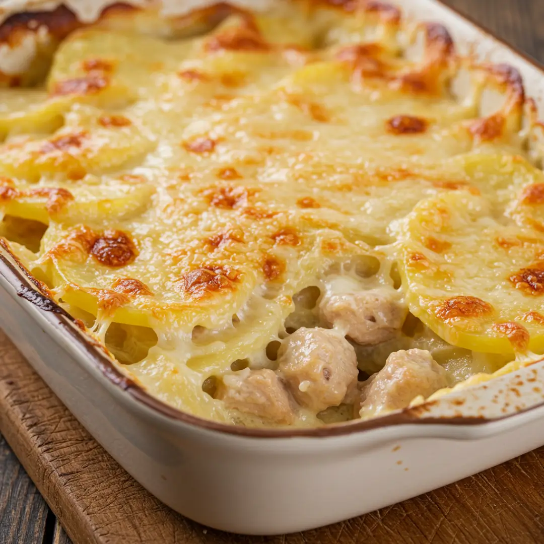 gratin poulet