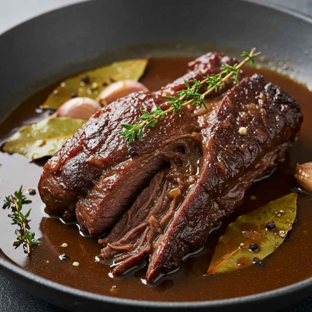 joue de boeuf confite