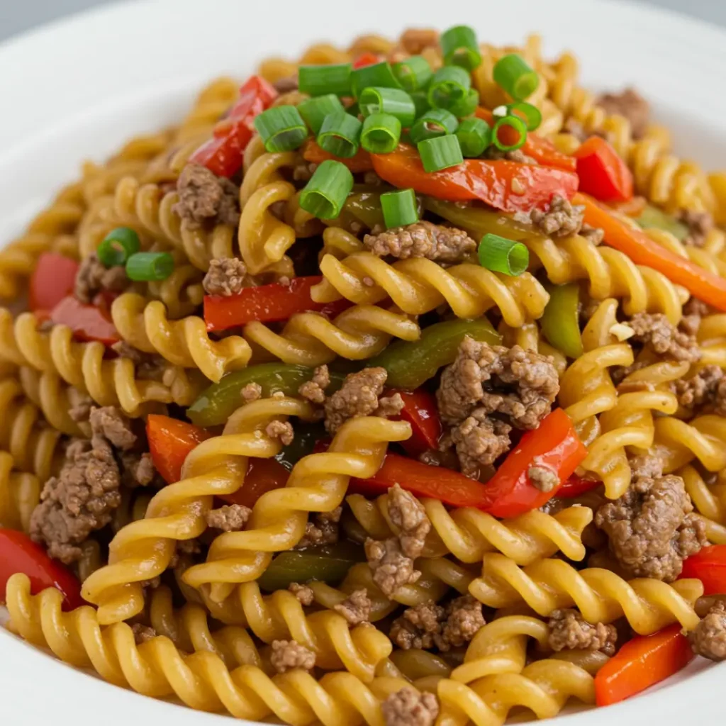 macaroni chinois boeuf