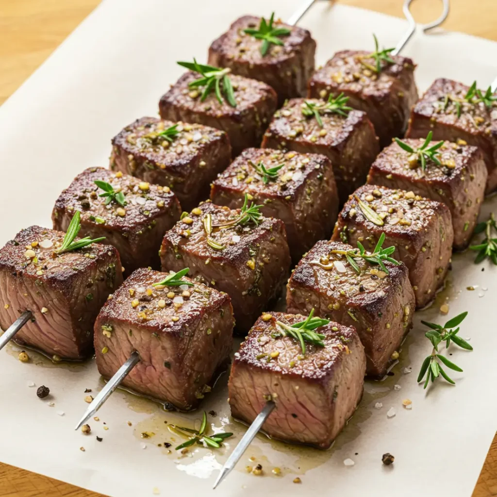 marinade brochette boeuf