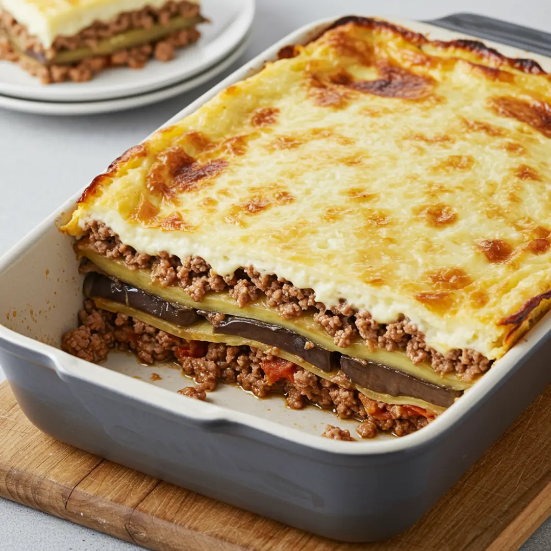 moussaka recette boeuf