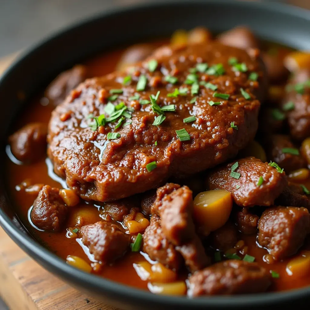 paleron de boeuf confit