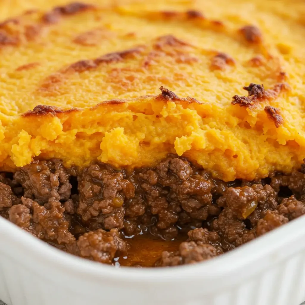 parmentier patate douce boeuf