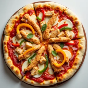 pizza poulet