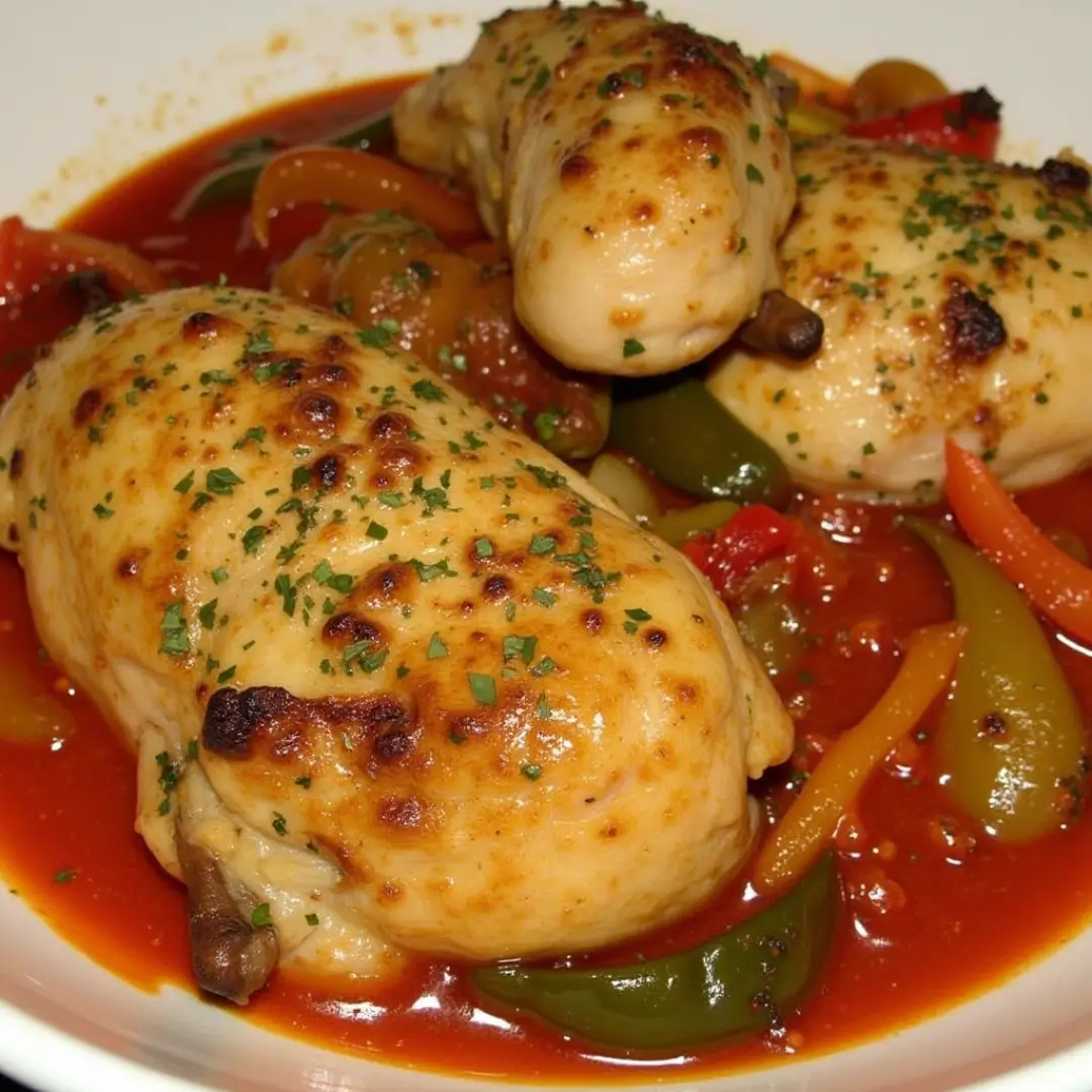 recette poulet basquaise