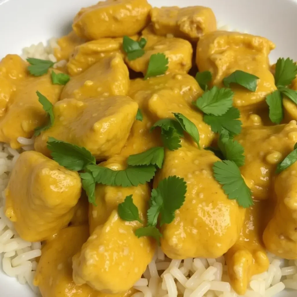 recette poulet curry lait de coco