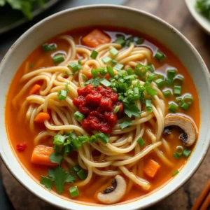 soupe asiatique