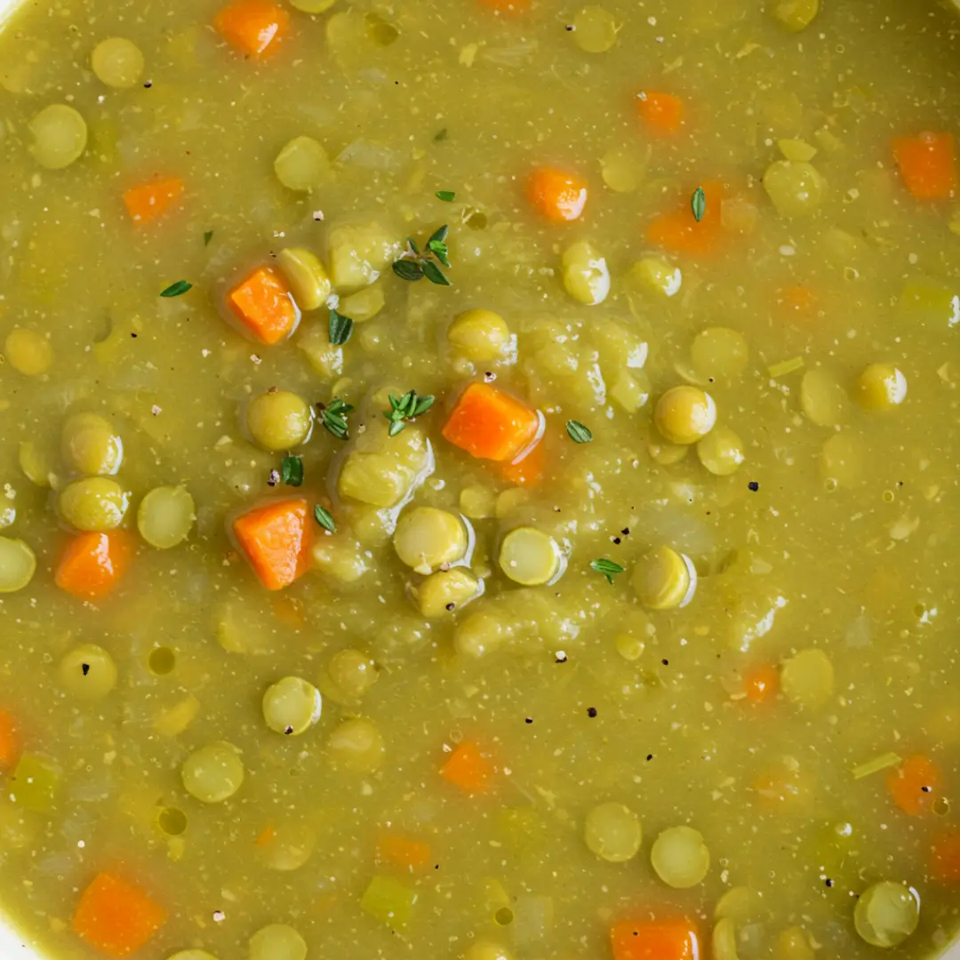 soupe aux pois recette