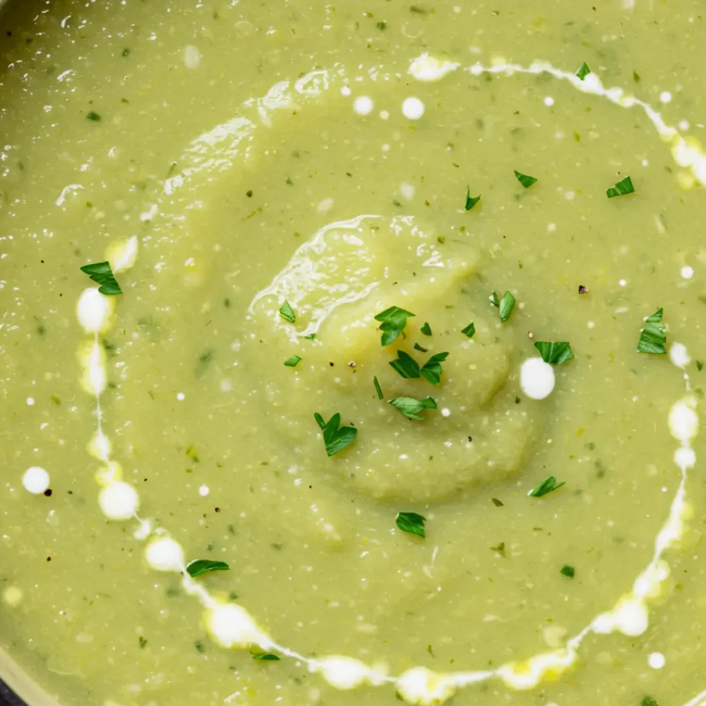 soupe de courgettes