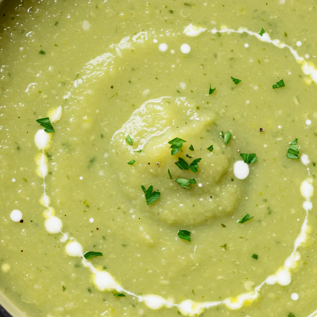 soupe de courgettes
