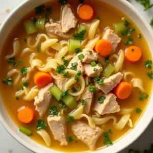soupe de poulet