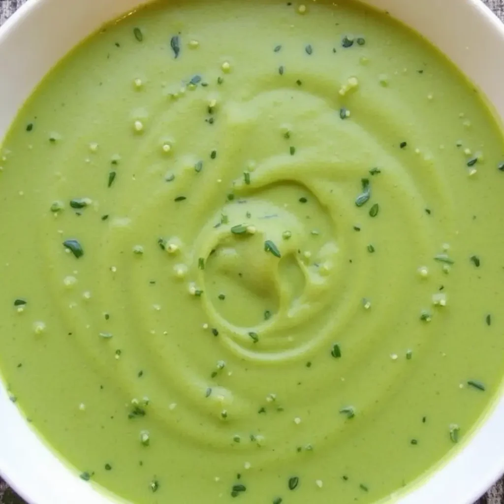 soupe froide courgette