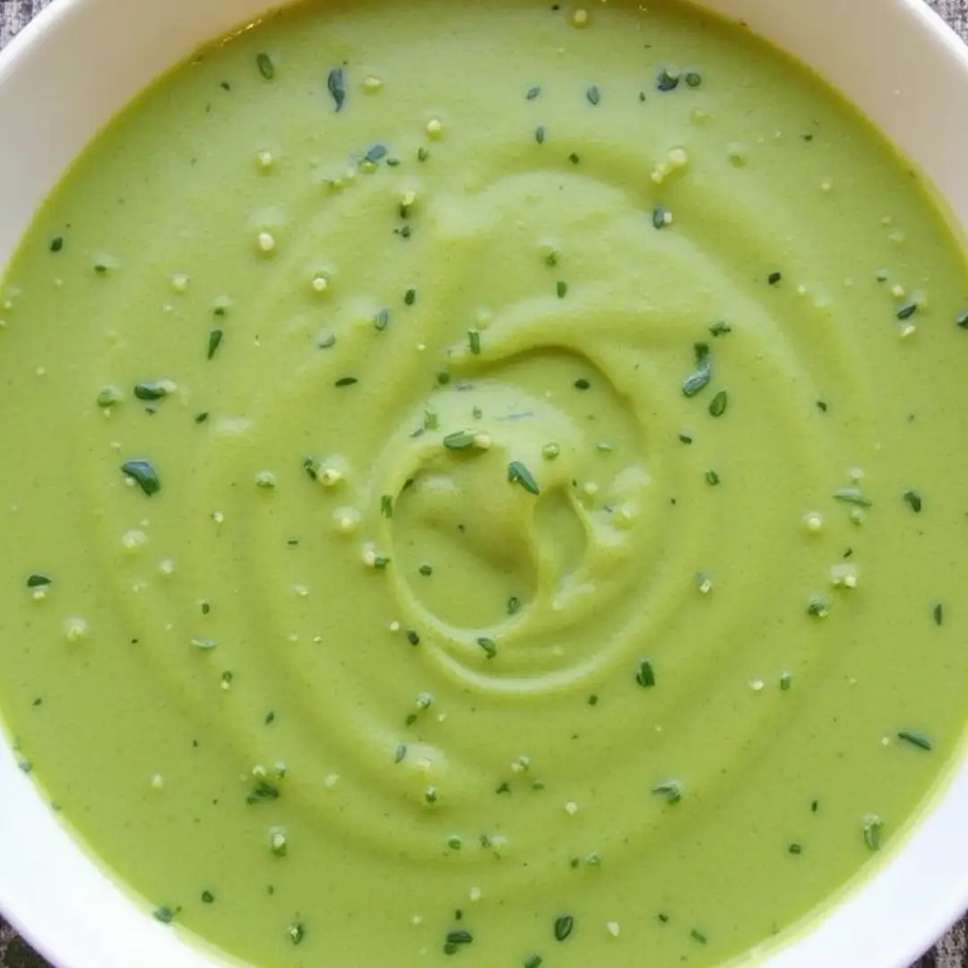 soupe froide courgette