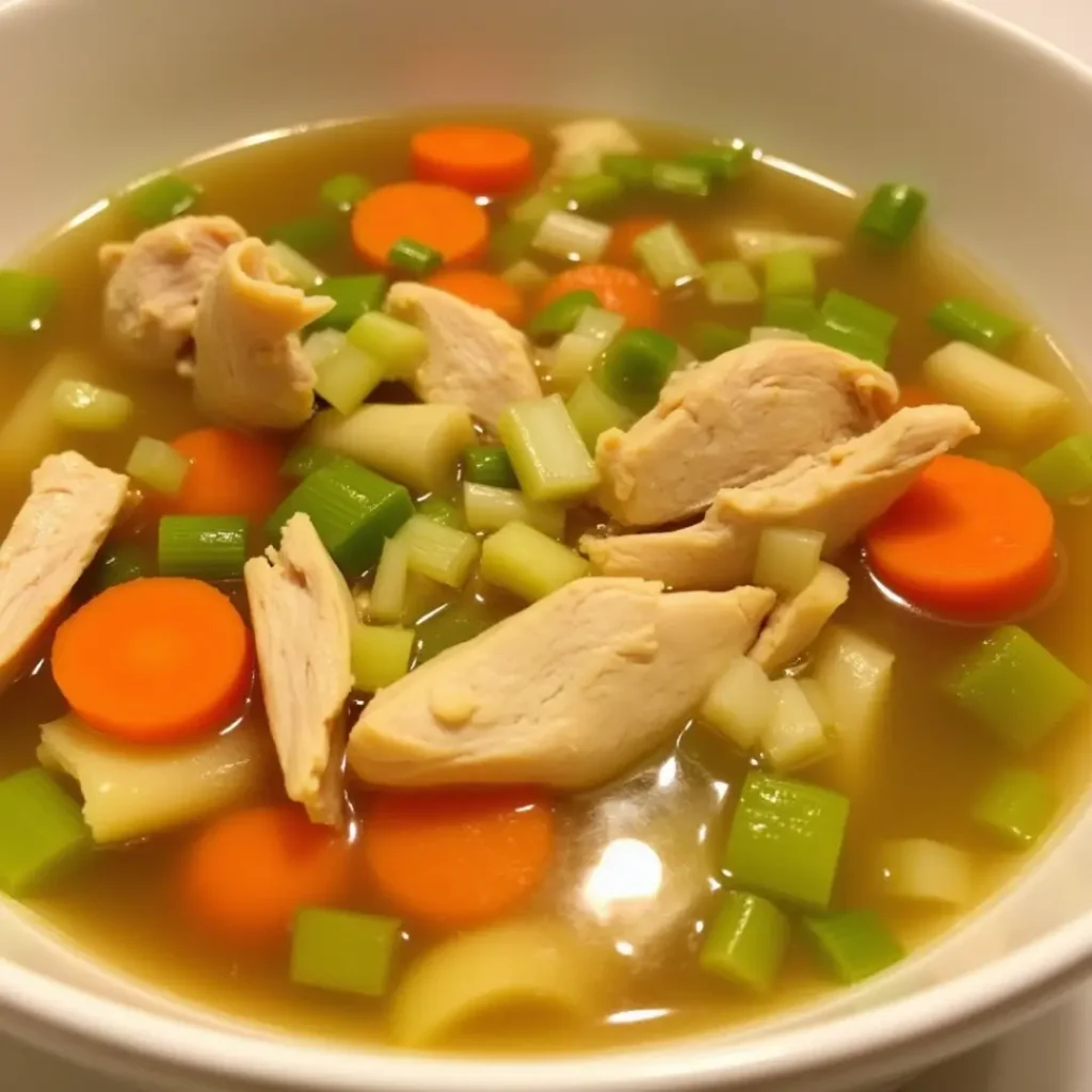 soupe poulet