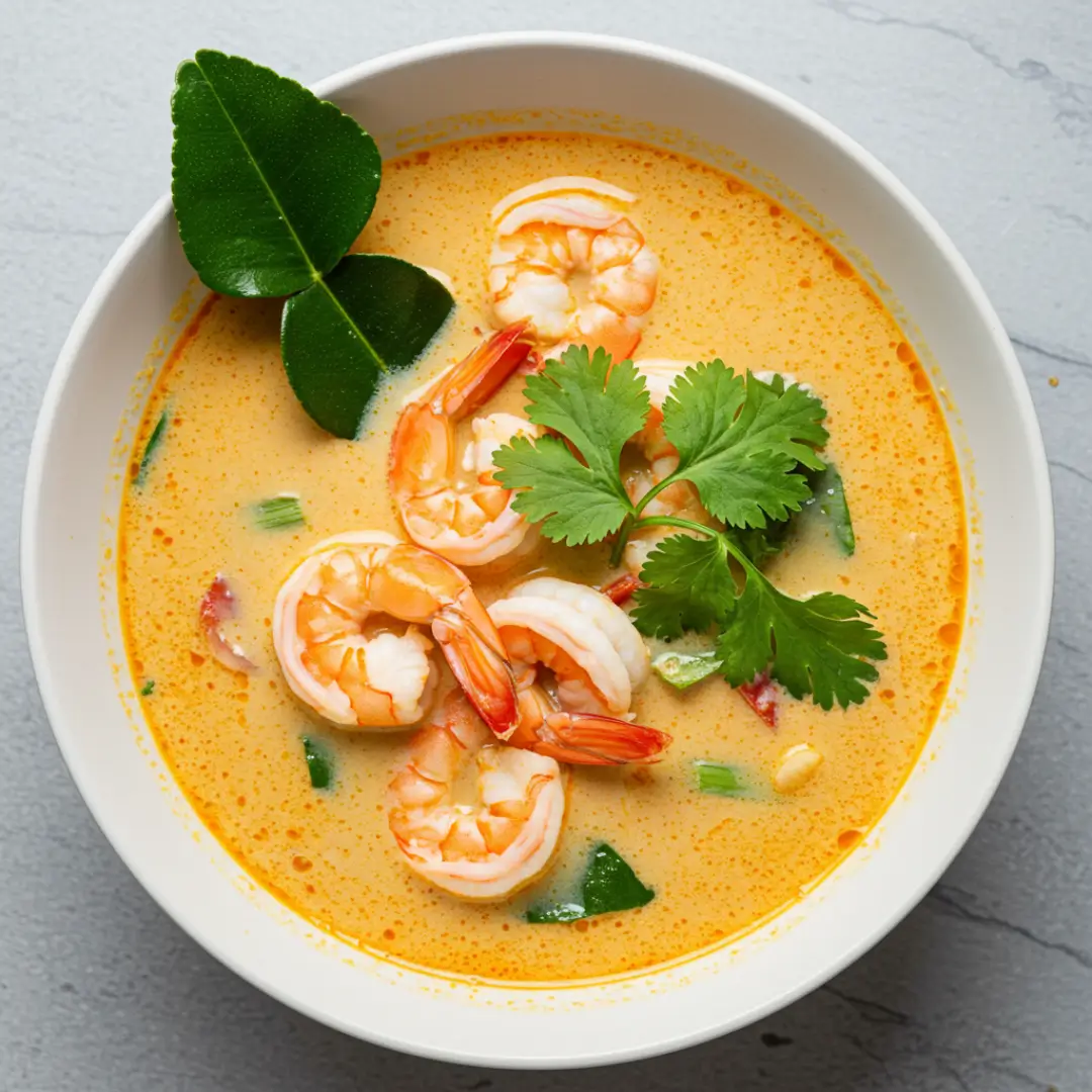 soupe thai crevettes