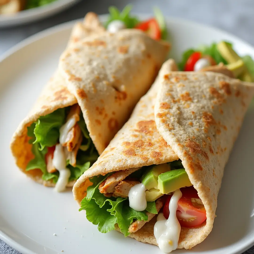 wrap poulet